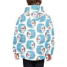 Load image into Gallery viewer, Kids&#39; Padded Hooded Jacket
