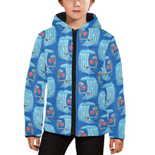 Load image into Gallery viewer, Kids&#39; Padded Hooded Jacket
