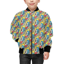 Load image into Gallery viewer, Kids&#39; Bomber Jacket with Pockets
