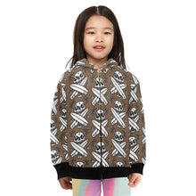 Load image into Gallery viewer, Little Girls&#39; Zip Up Hoodie
