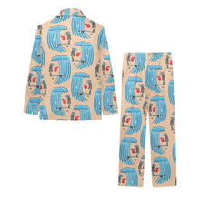 Load image into Gallery viewer, Little Boys&#39; V-Neck Long Pajama Set
