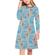 Load image into Gallery viewer, Girls&#39; Long Sleeve Dress
