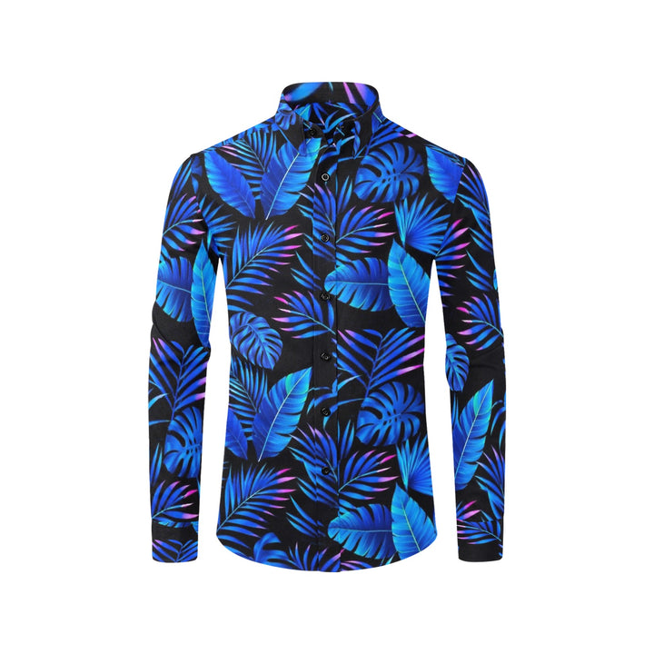 Men's All Over Print Long Sleeve Shirt(Without Pocket)(T61)
