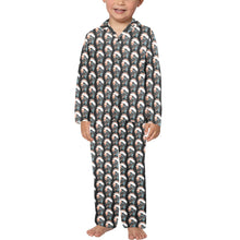 Load image into Gallery viewer, Little Boys&#39; V-Neck Long Pajama Set
