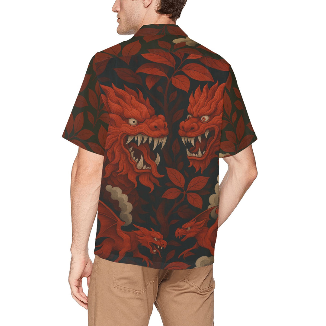 Hawaiian Shirt with Chest Pocket