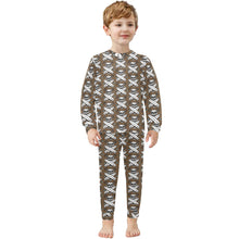 Load image into Gallery viewer, Little Boys&#39; Crew Neck Long Pajama Set
