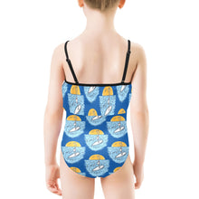 Load image into Gallery viewer, Kids&#39; Spaghetti Strap Ruffle Swimsuit
