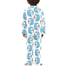 Load image into Gallery viewer, Little Boys&#39; V-Neck Long Pajama Set
