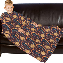 Load image into Gallery viewer, Blanket Robe with Sleeves for Kids
