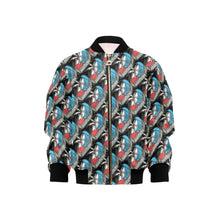 Load image into Gallery viewer, Kids&#39; Bomber Jacket with Pockets
