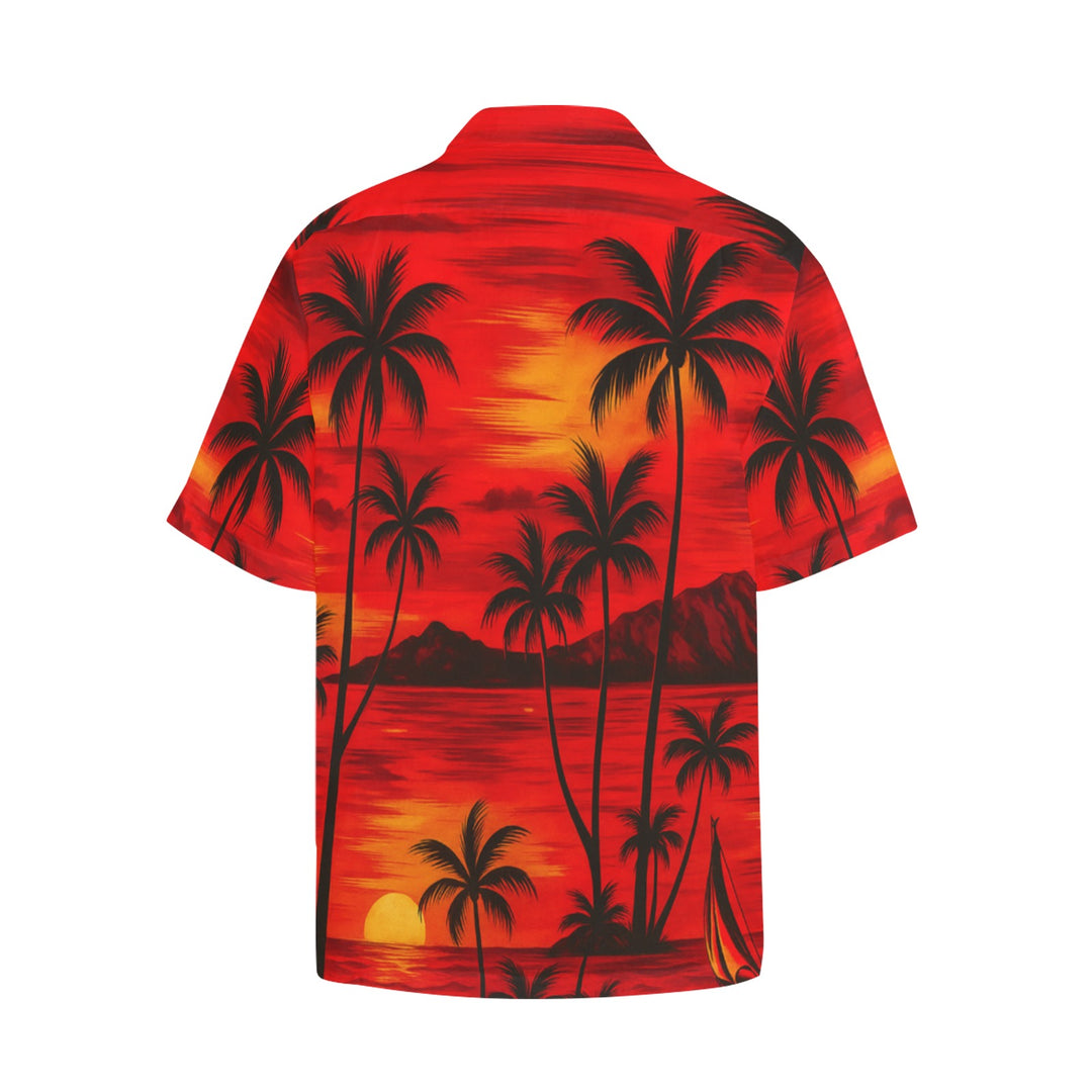 Hawaiian Shirt with Chest Pocket