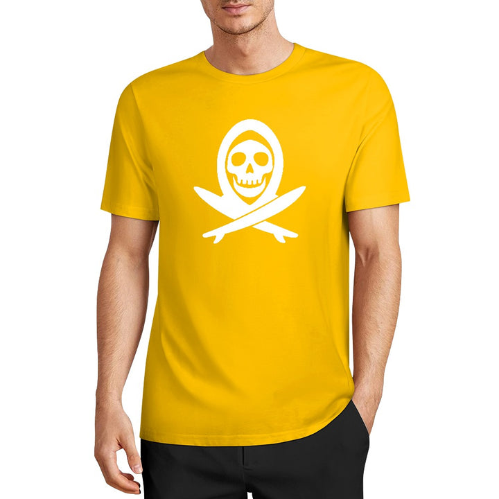 Pure cotton short sleeved T-shirt