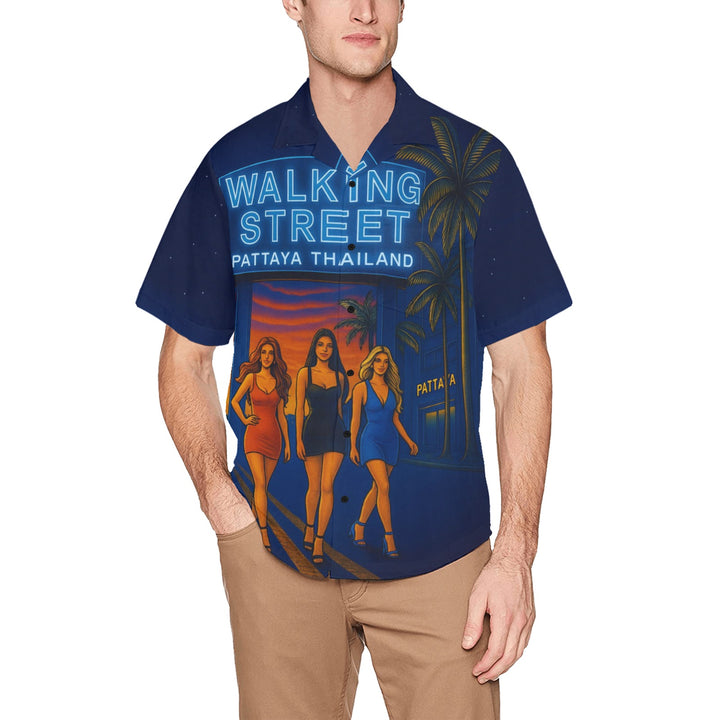 Hawaiian Shirt with Chest Pocket