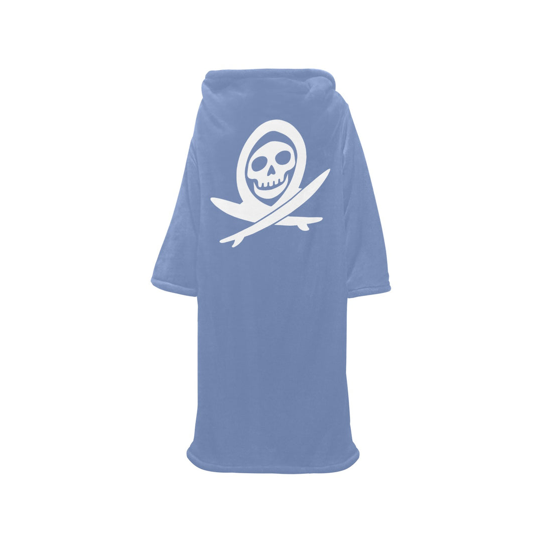 Blanket Robe with Sleeves for Adults