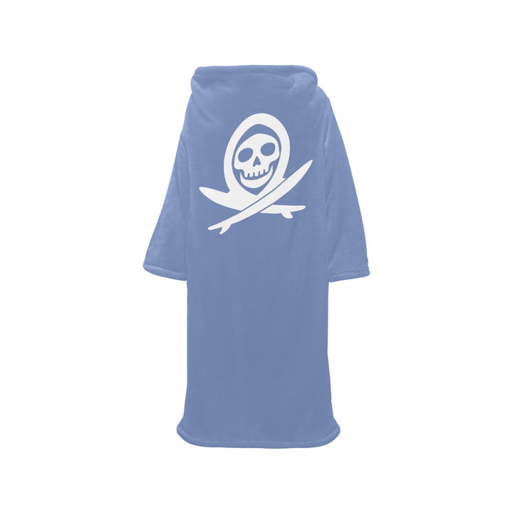 Blanket Robe with Sleeves for Adults