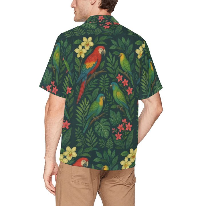 Hawaiian Shirt with Chest Pocket