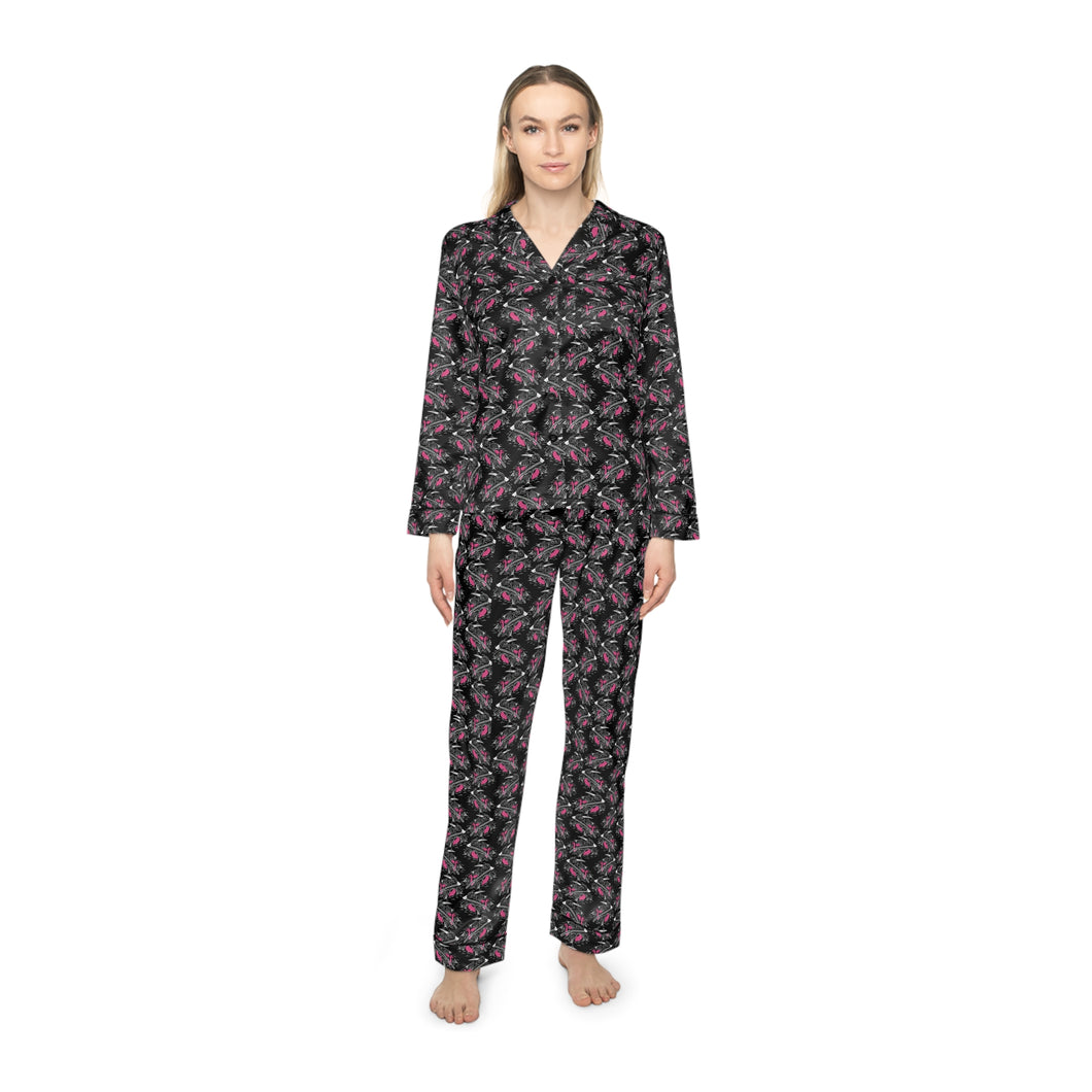 Reaper Surf Women's Satin Pajamas