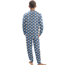 Load image into Gallery viewer, Big Boys&#39; Crew Neck Long Pajama Set
