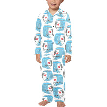 Load image into Gallery viewer, Little Boys&#39; V-Neck Long Pajama Set
