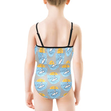 Load image into Gallery viewer, Kids&#39; Spaghetti Strap Ruffle Swimsuit
