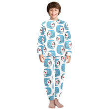 Load image into Gallery viewer, Big Boys&#39; Crew Neck Long Pajama Set
