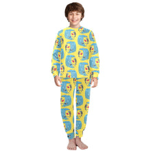 Load image into Gallery viewer, Big Boys&#39; Crew Neck Long Pajama Set
