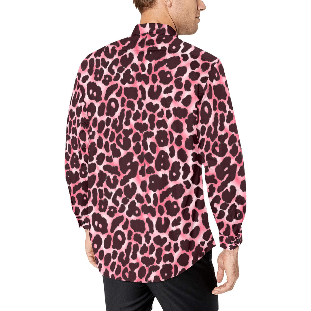 Men's All Over Print Long Sleeve Shirt(Without Pocket)(T61)