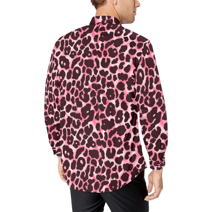 Men's All Over Print Long Sleeve Shirt(Without Pocket)(T61)
