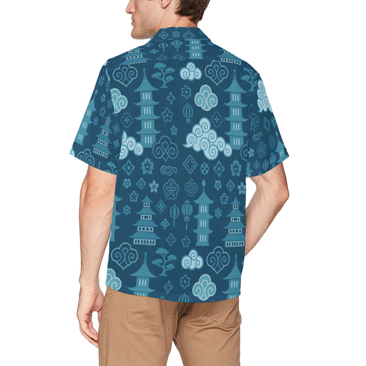 Hawaiian Shirt with Chest Pocket