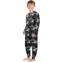 Load image into Gallery viewer, Little Boys&#39; Crew Neck Long Pajama Set
