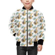 Load image into Gallery viewer, Kids&#39; Bomber Jacket with Pockets
