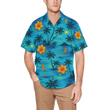 Load image into Gallery viewer, Hawaiian Shirt with Chest Pocket
