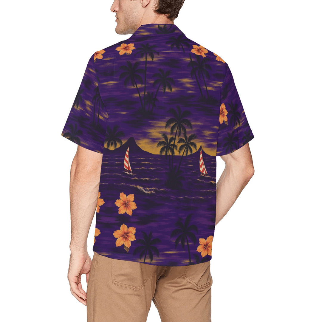 Hawaiian Shirt with Chest Pocket