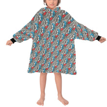 Load image into Gallery viewer, Blanket Hoodie for Kids
