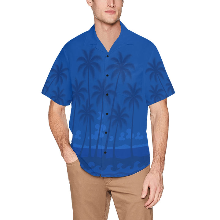Hawaiian Shirt with Chest Pocket