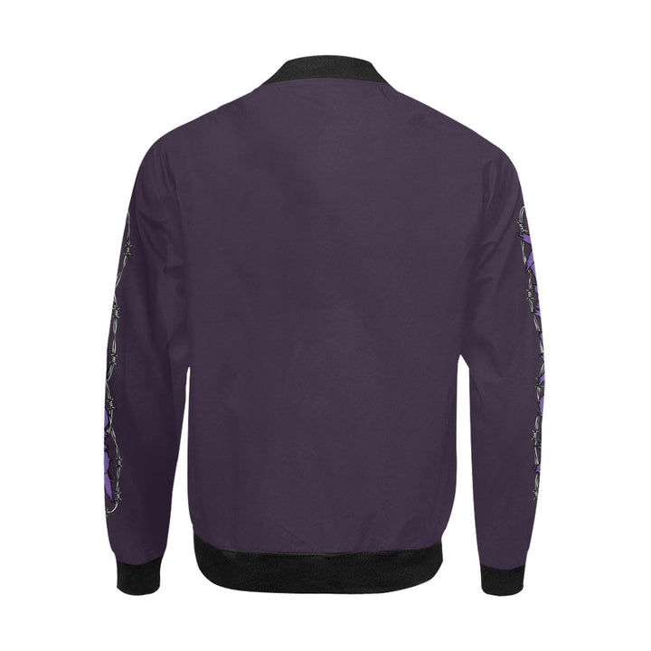 Men's All Over Print Bomber Jacket (Model H31)