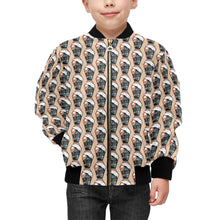 Load image into Gallery viewer, Kids&#39; Bomber Jacket with Pockets
