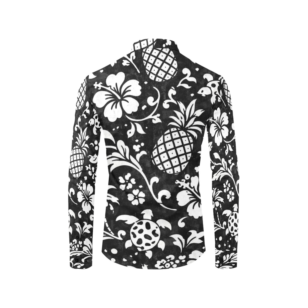 Men's All Over Print Long Sleeve Shirt(Without Pocket)(T61)