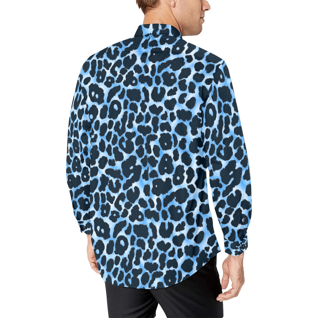 Men's All Over Print Long Sleeve Shirt(Without Pocket)(T61)