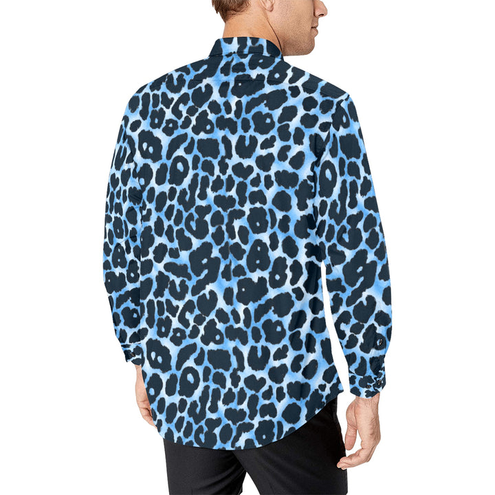 Men's All Over Print Long Sleeve Shirt(Without Pocket)(T61)