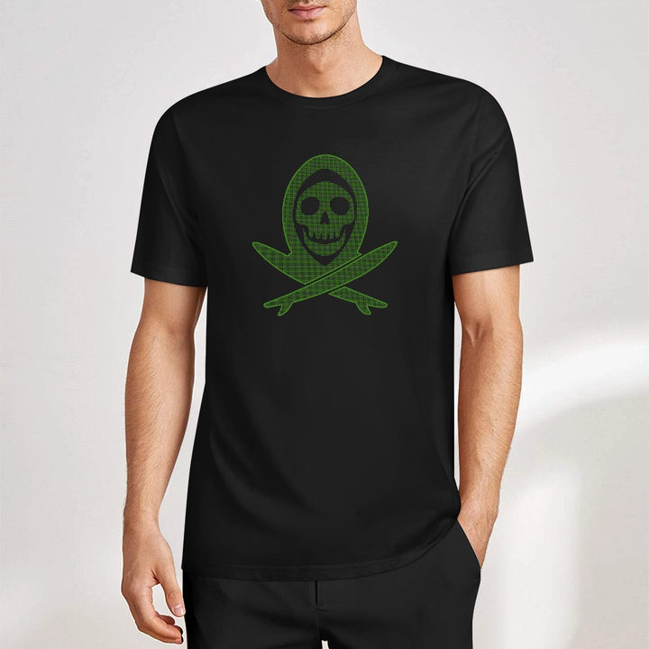 New Pure cotton short sleeved T-shirt Front print Multiple colors