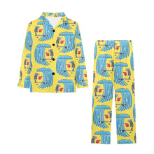 Load image into Gallery viewer, Little Boys&#39; V-Neck Long Pajama Set
