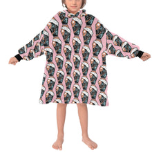 Load image into Gallery viewer, Blanket Hoodie for Kids
