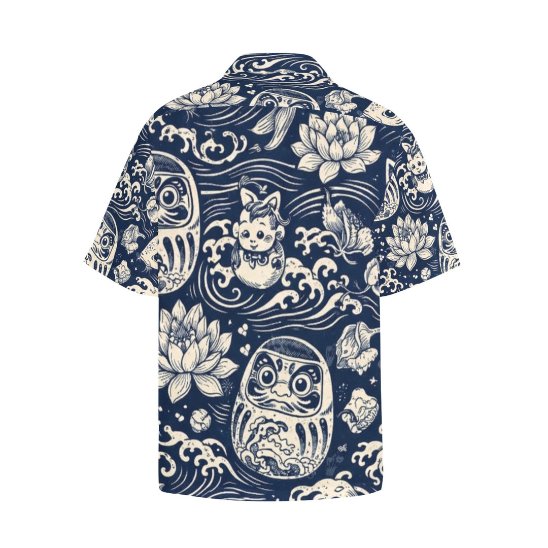 Hawaiian Shirt with Chest Pocket (T58)