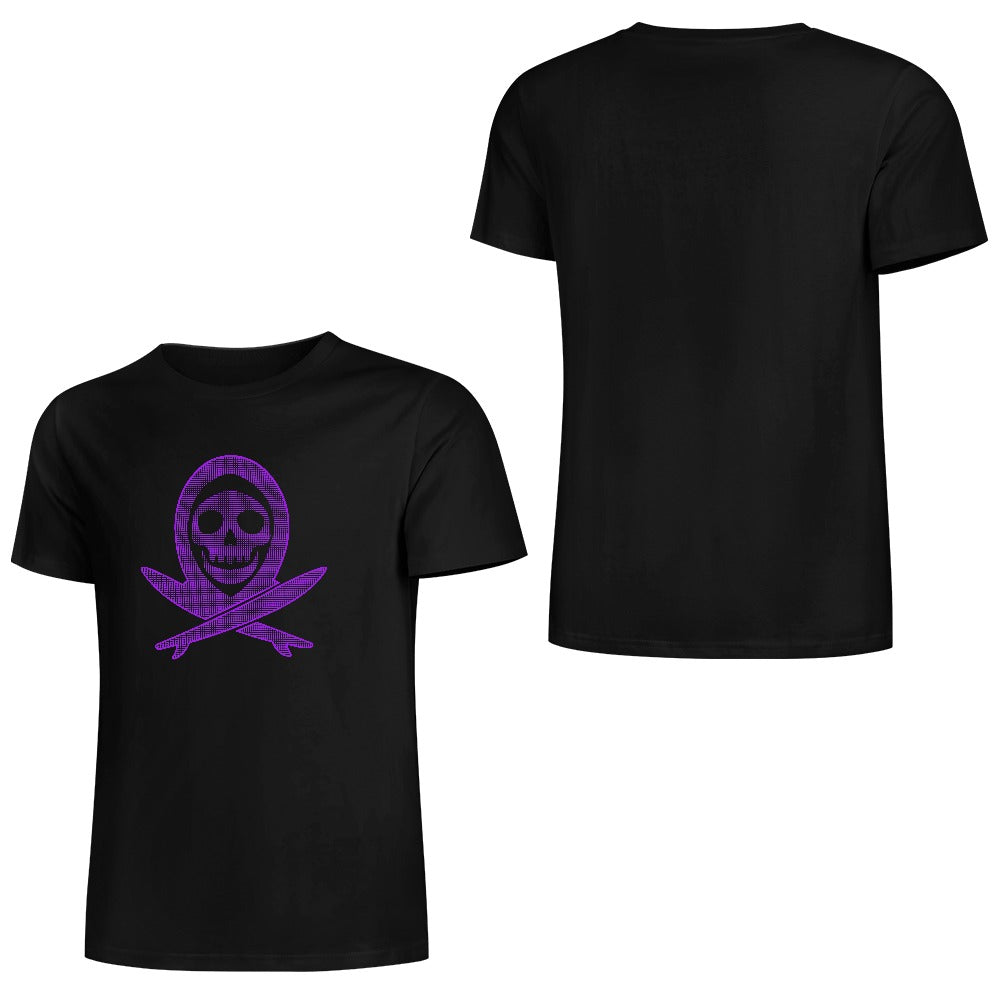 New Pure cotton short sleeved T-shirt Front print Multiple colors