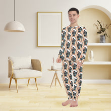 Load image into Gallery viewer, Big Boys&#39; Crew Neck Long Pajama Set
