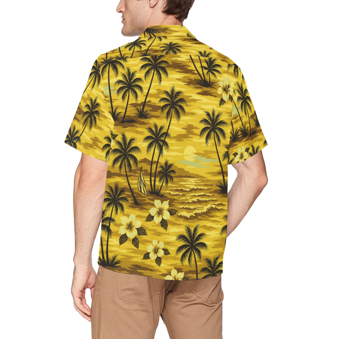 Hawaiian Shirt with Chest Pocket