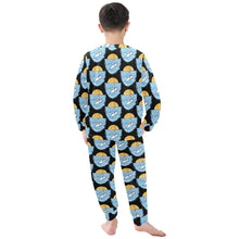 Load image into Gallery viewer, Little Boys&#39; Crew Neck Long Pajama Set
