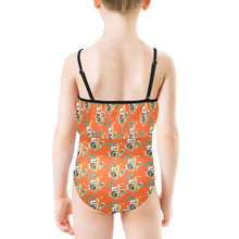 Load image into Gallery viewer, Kids&#39; Spaghetti Strap Ruffle Swimsuit
