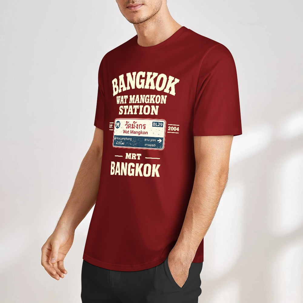 New Pure cotton short sleeved T-shirt Front print Multiple colors